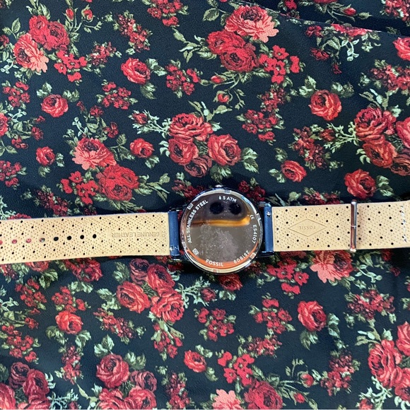 FOSSIL WATCH ES4107 NAVY BLUE - Picture 5 of 7